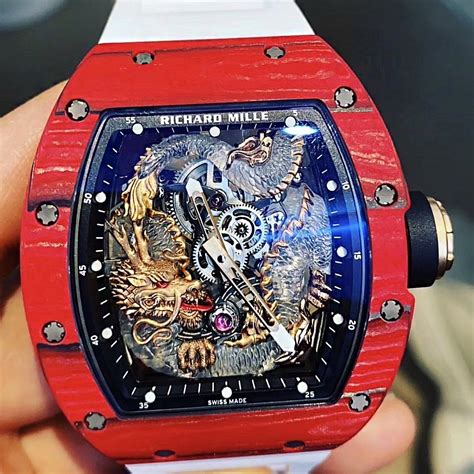 richard mille red dragon